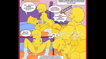 Симпсоны рисованное порно